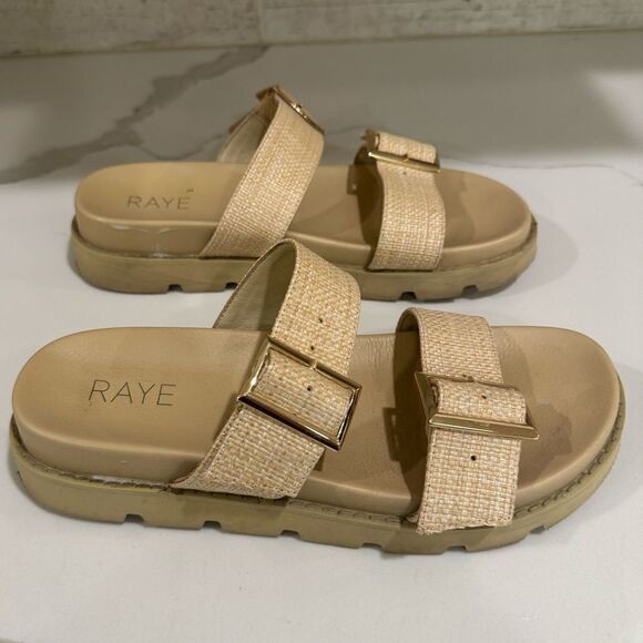 RAYE revolve sandals shoes size 8 - Picture 1 of 5